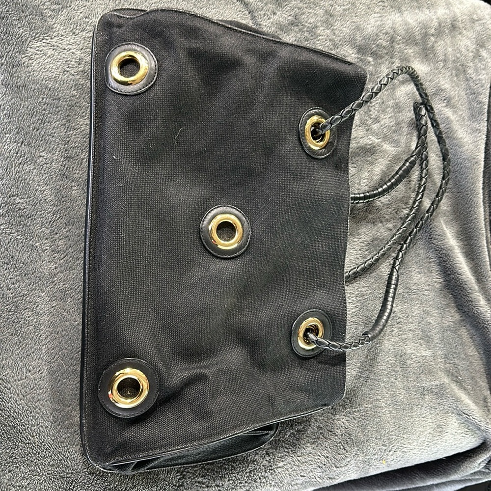 Bottega Veneta Black Canvas Shoulder
Tote